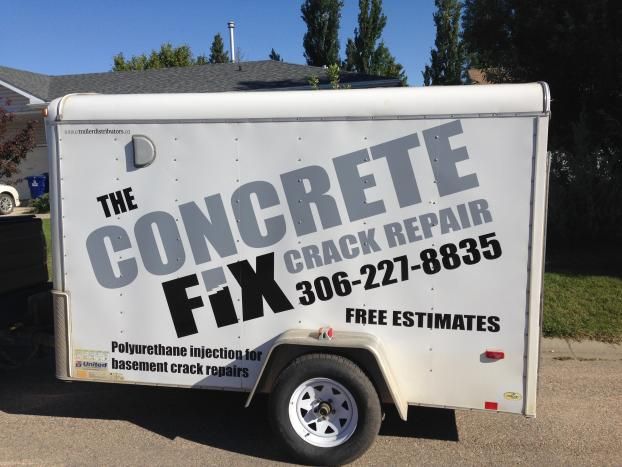 The Concrete Fix utility trailer